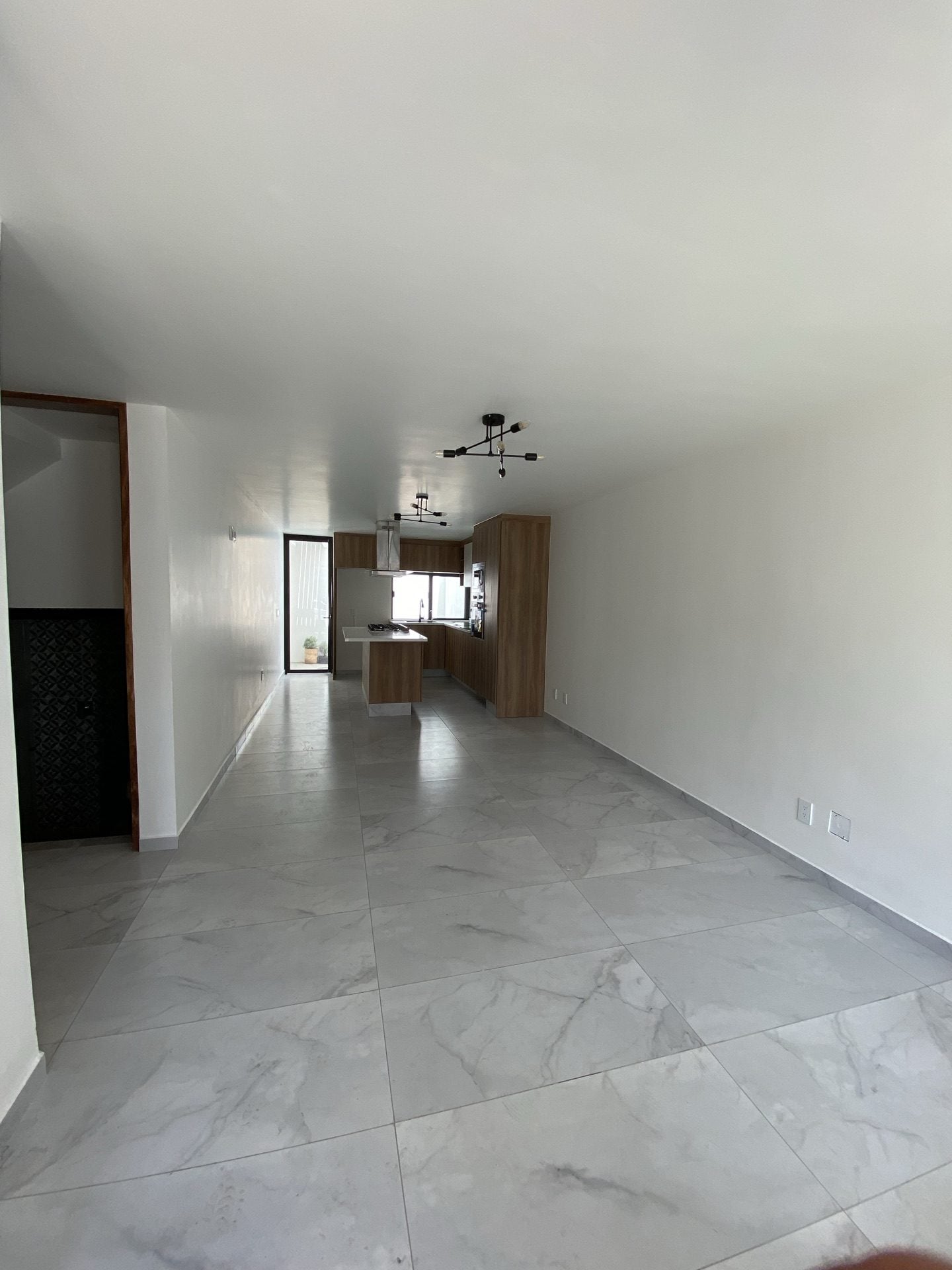Chapalita Inn 1, sala y cocina integradas