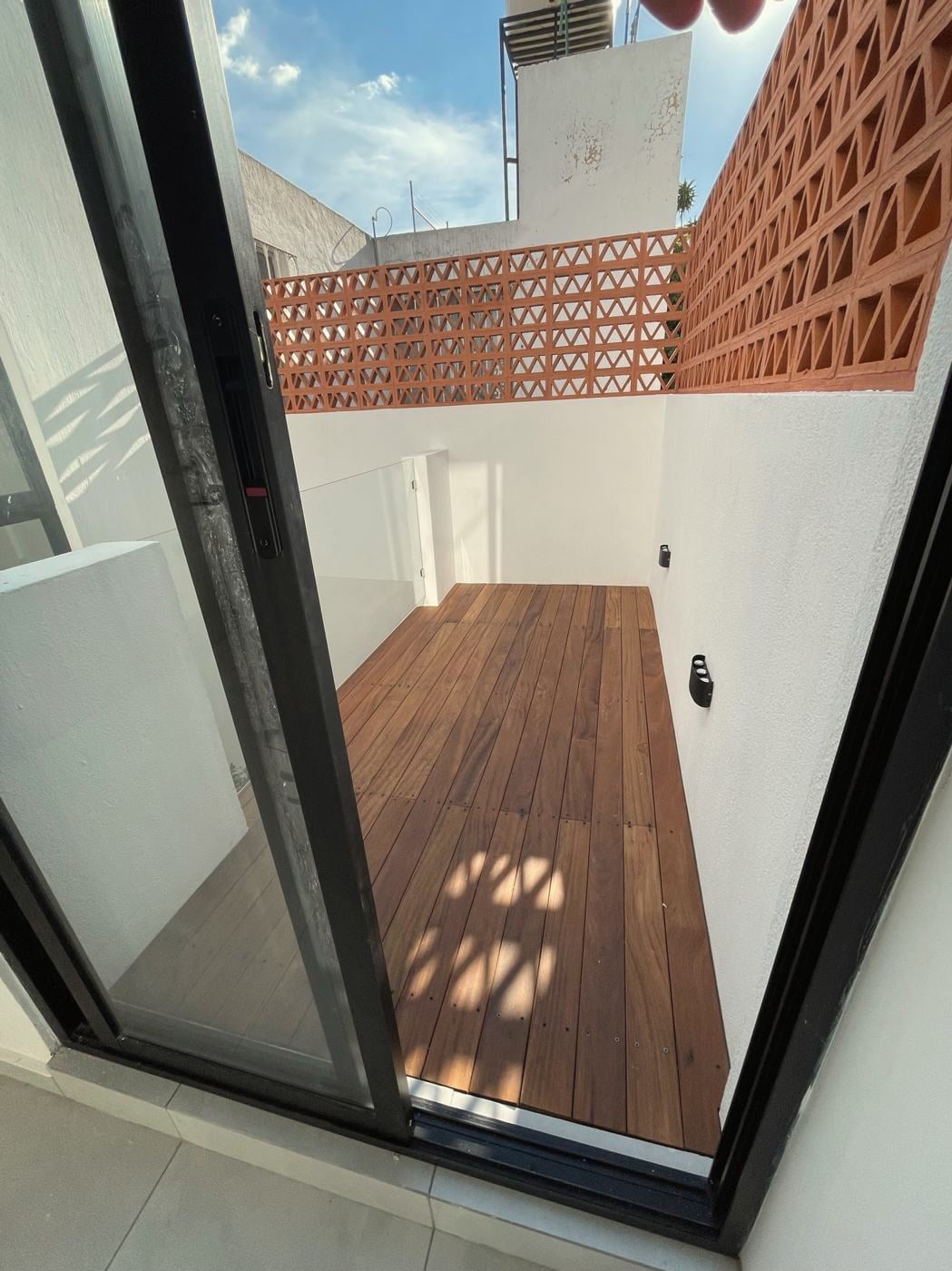 Casa Guadalupe, terraza del cuarto 2