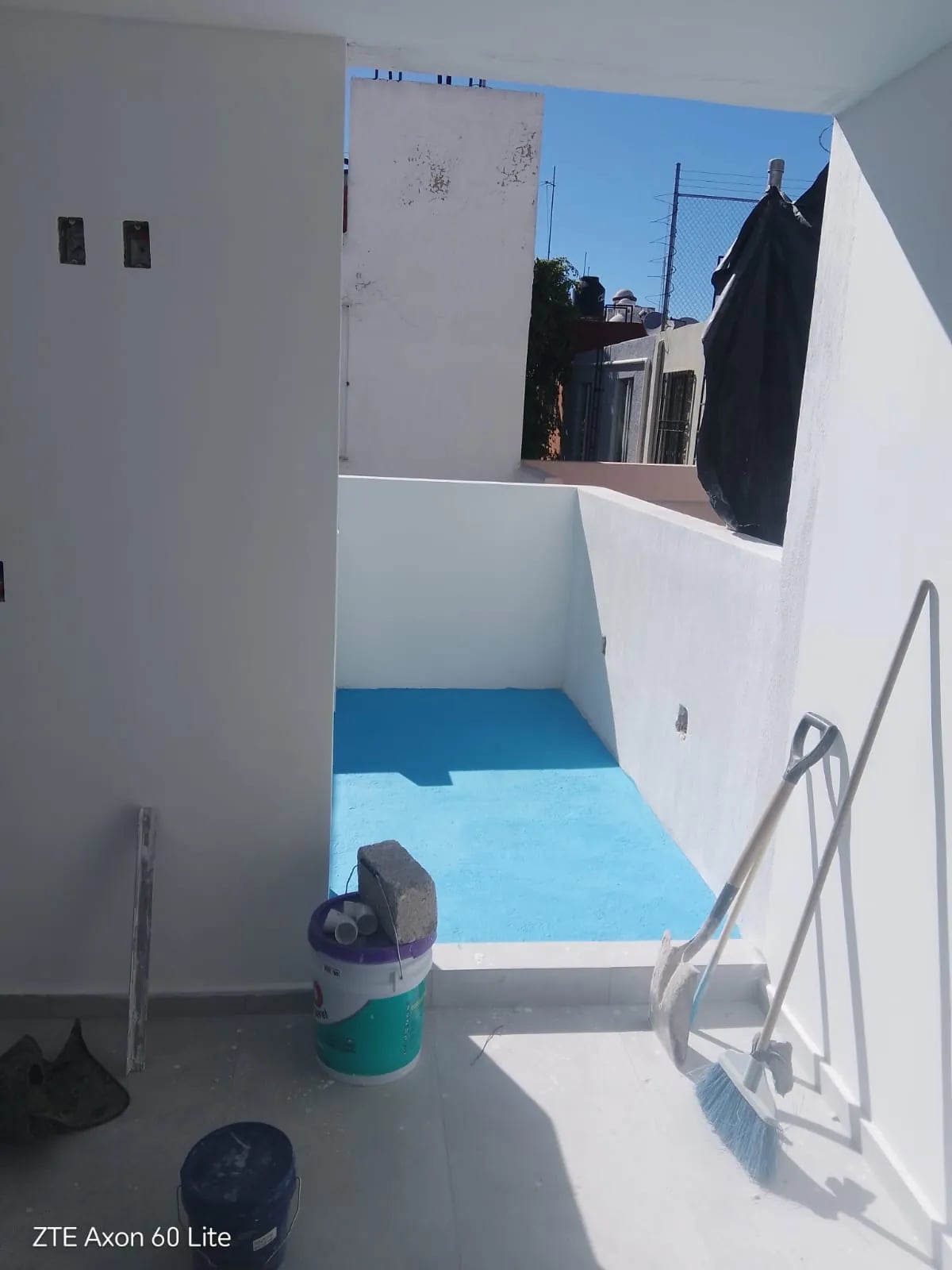 Impermeabilización de terraza en obra de Zapopan